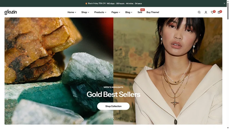 Glozin theme – Gleam Luxe | Luxury Fashion & Accessories