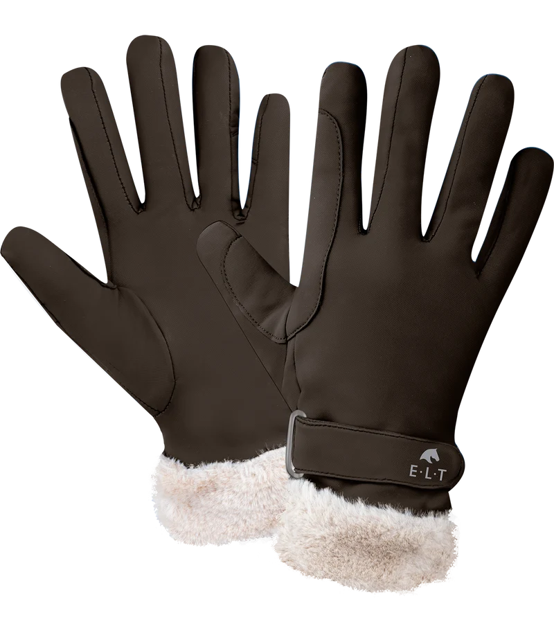 Guanti da equitazione St. Moritz, color espresso, XL