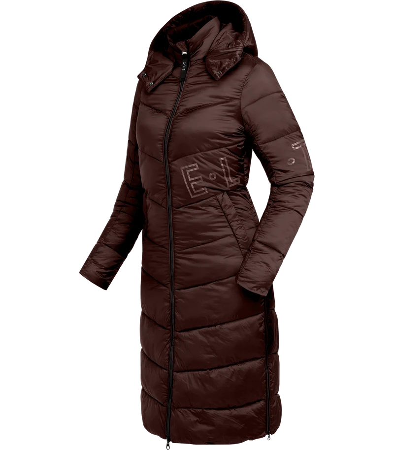 Cappotto leggero Oslo, color mogano, XXS
