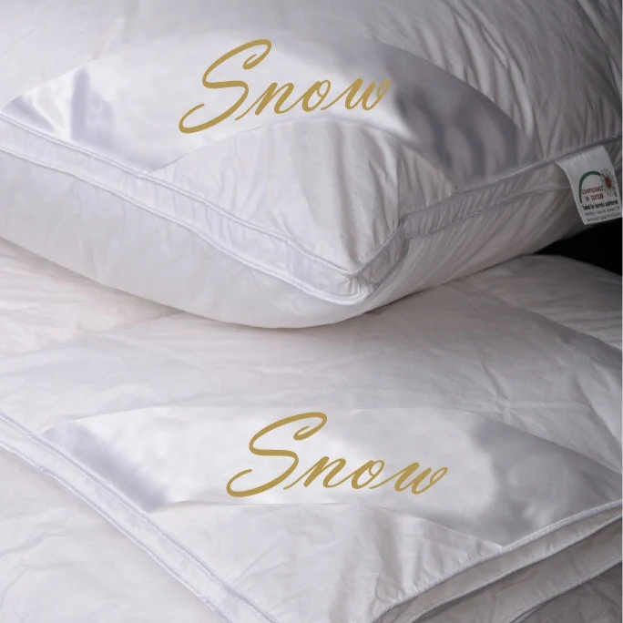 Luxury Snow White Siberian Goose Down Duvet