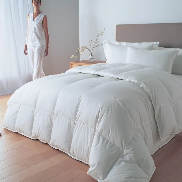 Down Feel Microfibre/Cotton Percale Duvet