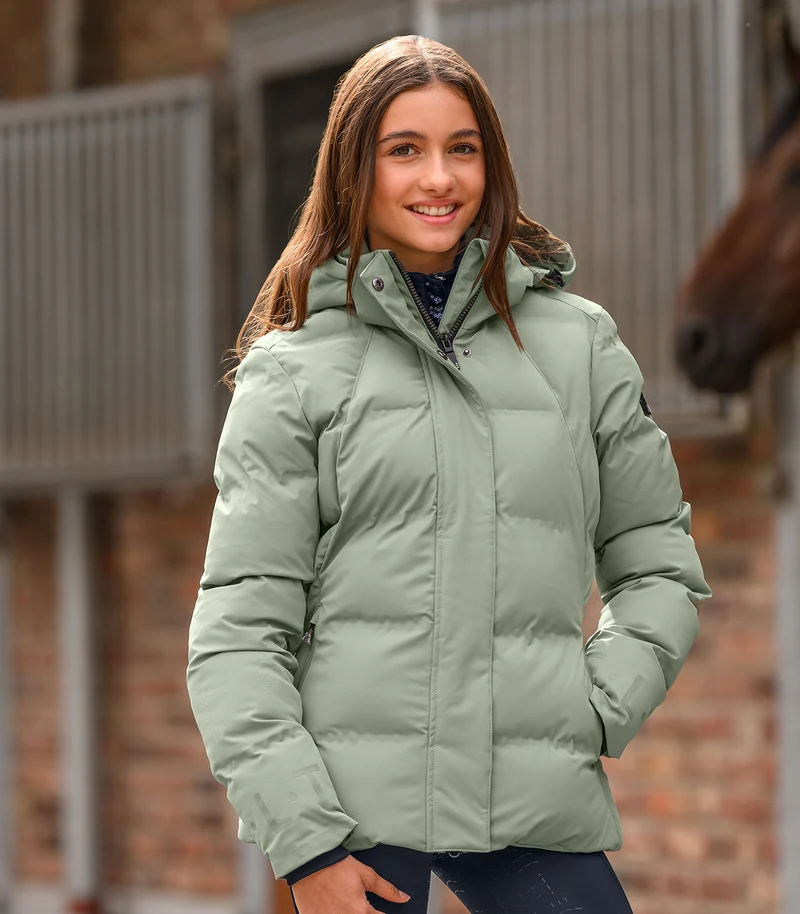 Giacca da equitazione invernale Performance Ohio, salvia, taglia 170/176