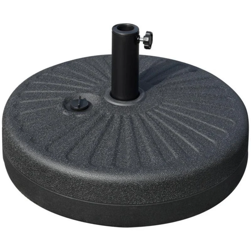 Parasolvoet 22 kg van kunststof voor rechte parasol tot 3 meter