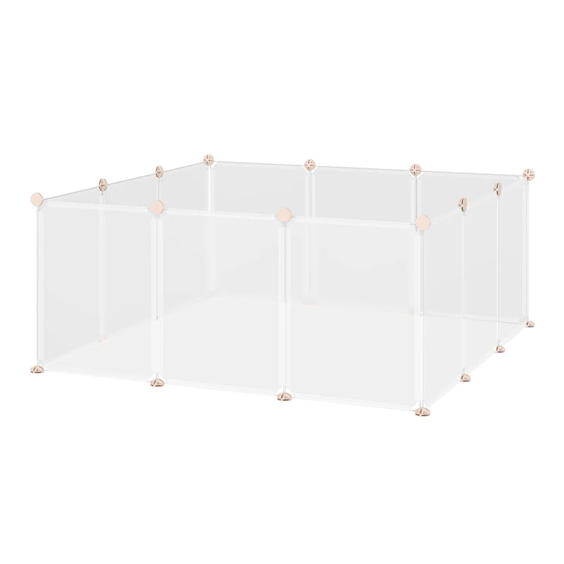Konijnenren voor huisdieren – 105x105x45 cm, veilige ruimte voor je konijn