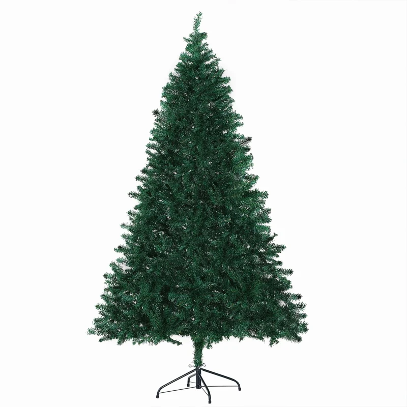 Realistische kunstkerstboom 180 cm hoog 102 cm breed voor feestdagen