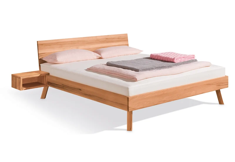 Massief houten bed KB23