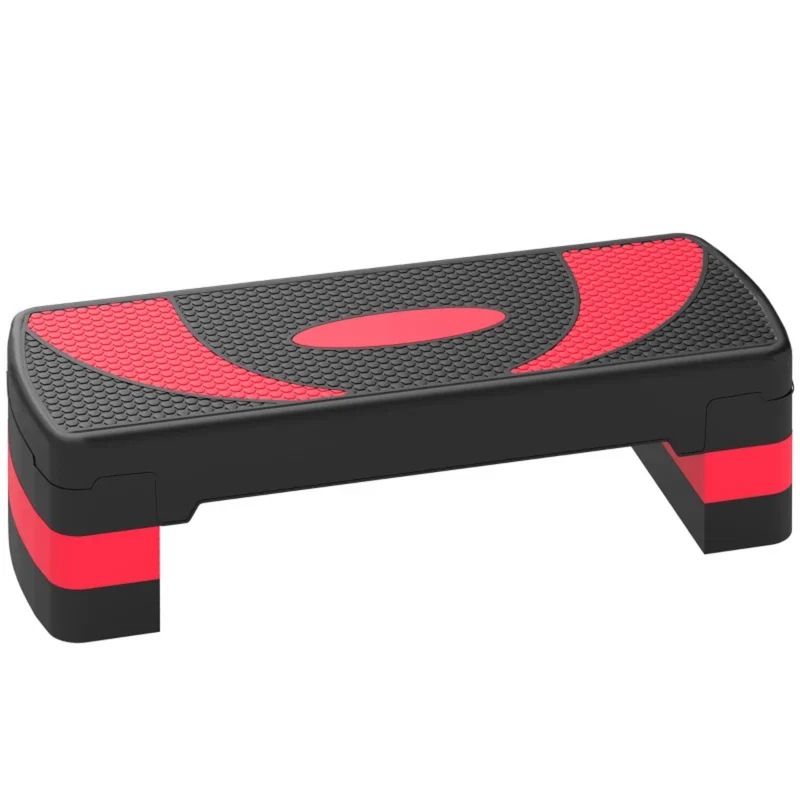 Aerobic stepper rood 80x31x10-20 cm – Verstelbaar en antislip