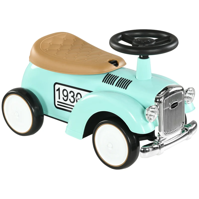 Loopauto voor kinderen 12-36 maanden met opbergruimte en stevig ontwerp