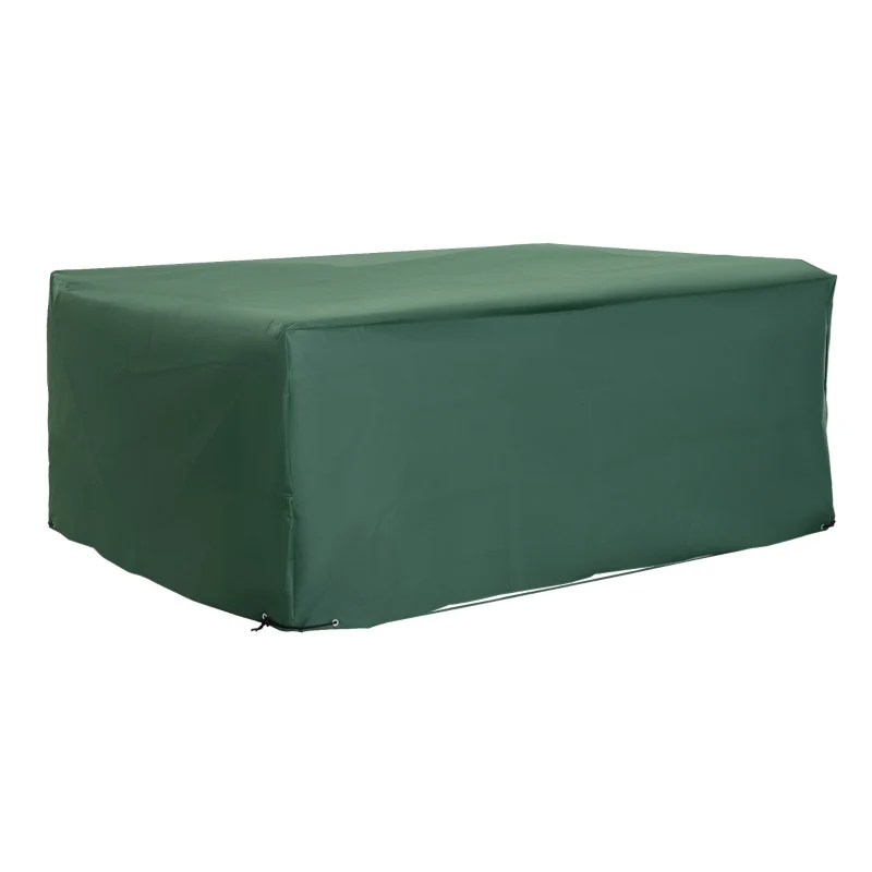 Duurzame tuinmeubelhoes groen 210x140x80 cm voor optimale bescherming
