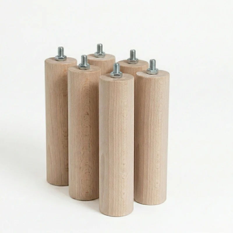 Set van 6 poten voor de Greensleep Greenflex lattenbodem
