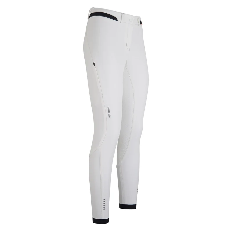 Pantaloni da equitazione Euro-Star ESEquitation Queen FullGrip 36 Bianco