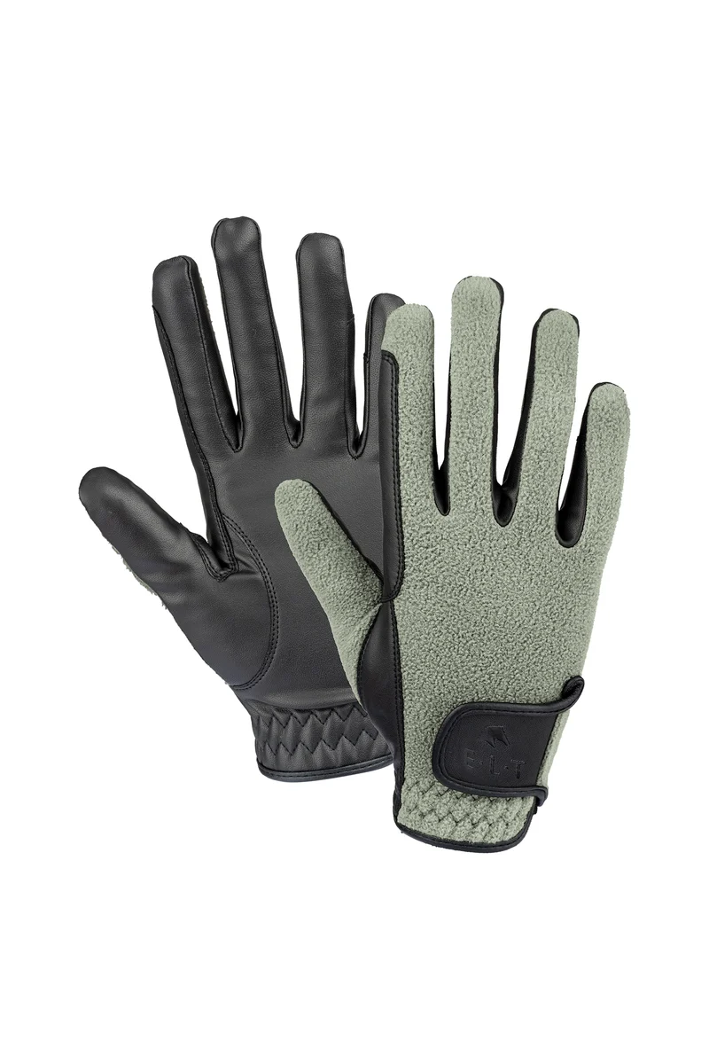 Fleece Winter Rijhandschoenen Sage L