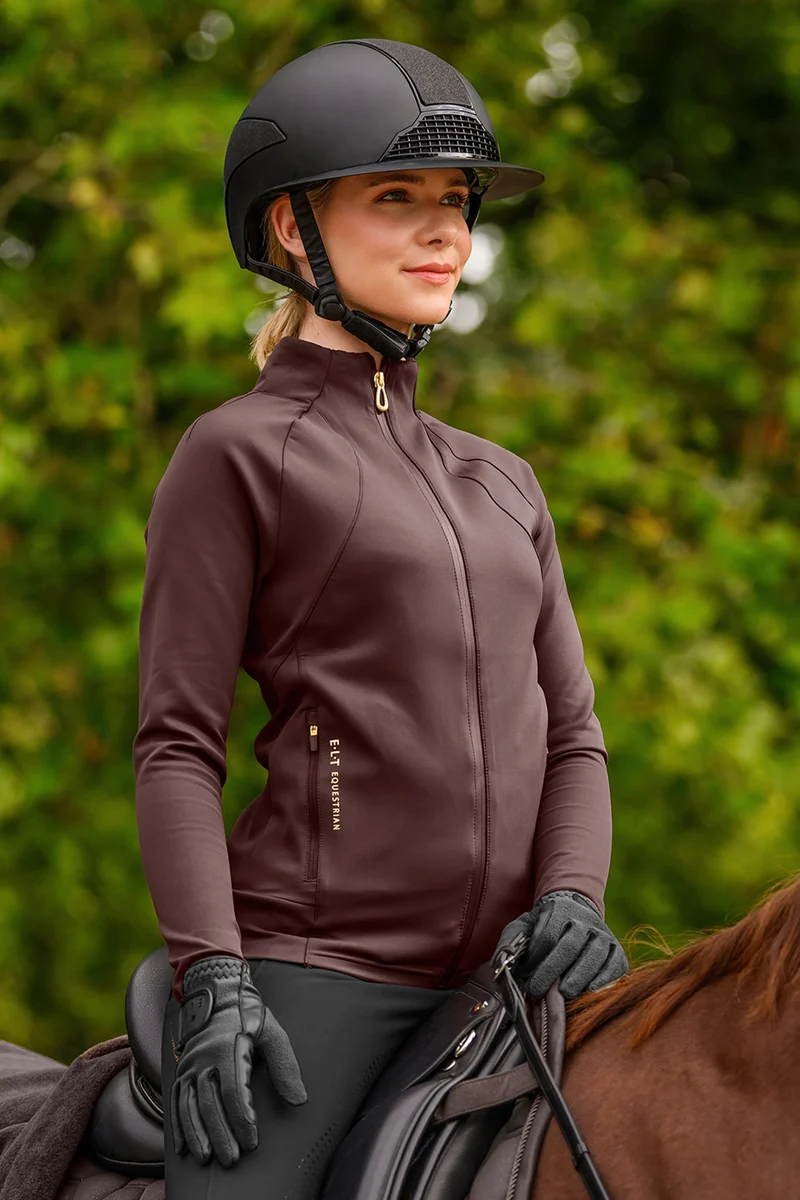 Tokyo Powerstretch Jas voor Dames Mahogany XXS