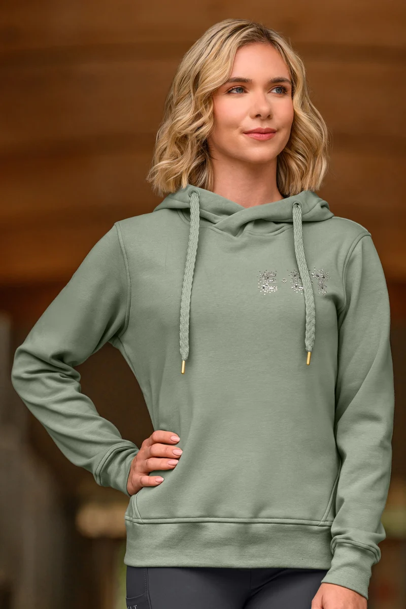Tilburg Dames Hoodie Sage L