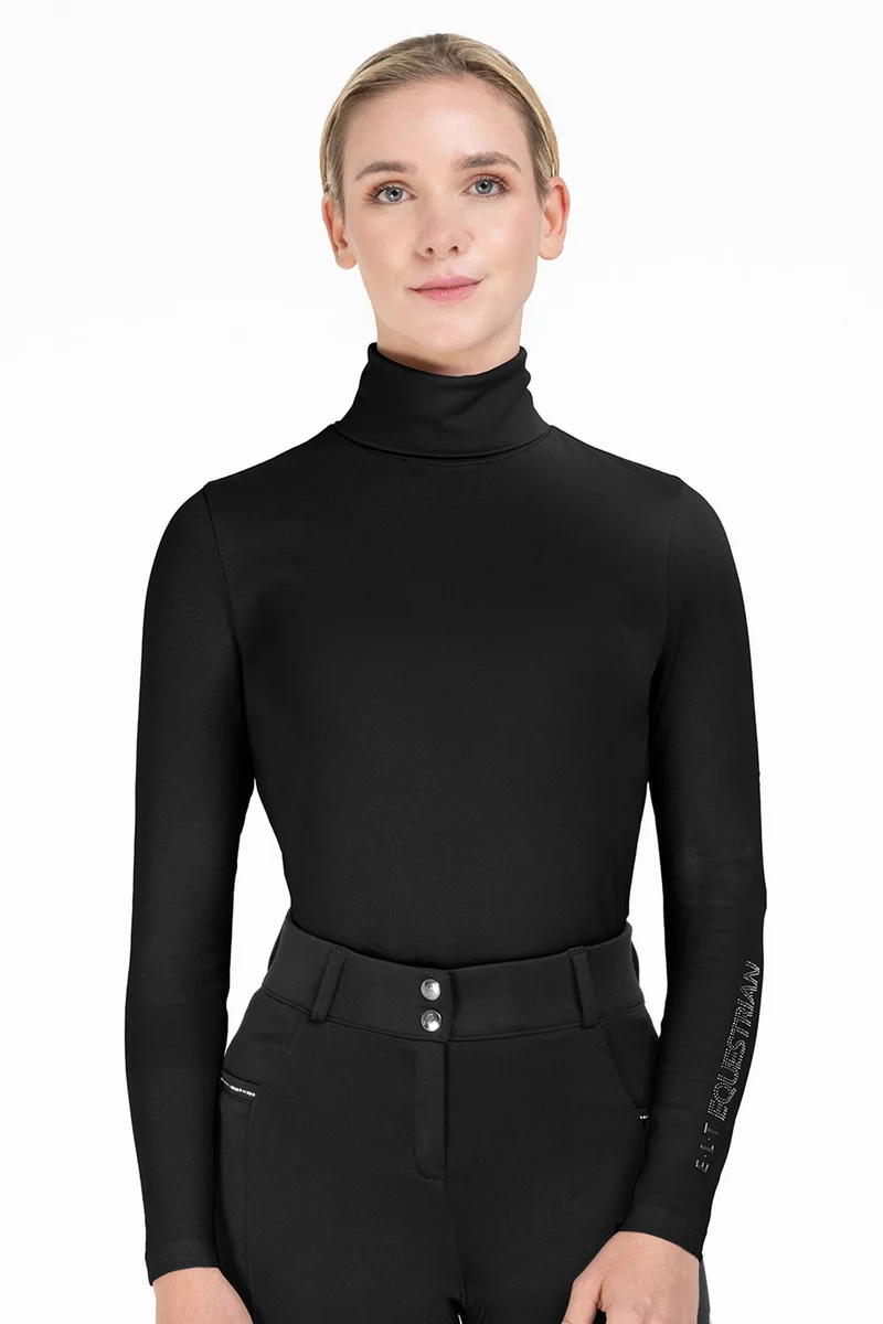 Trento Dames Colshirt Black XL