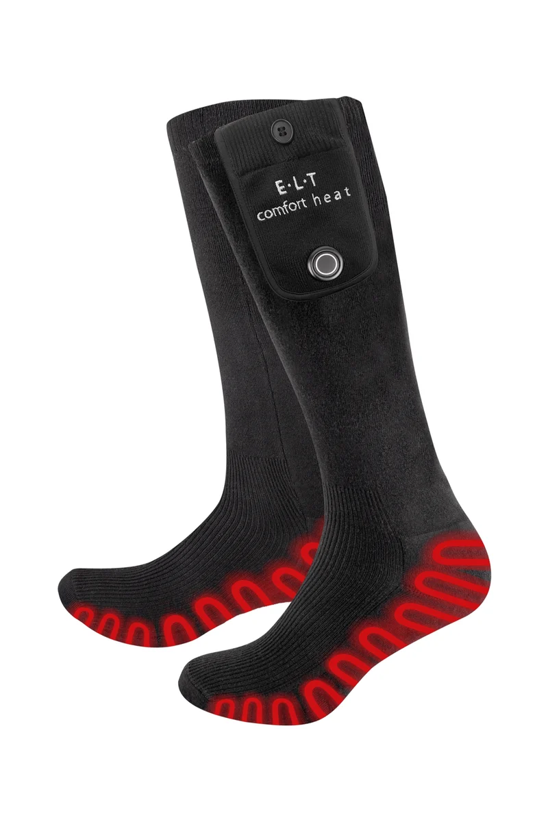 Comfort Heat Verwarmbare Sokken Black M