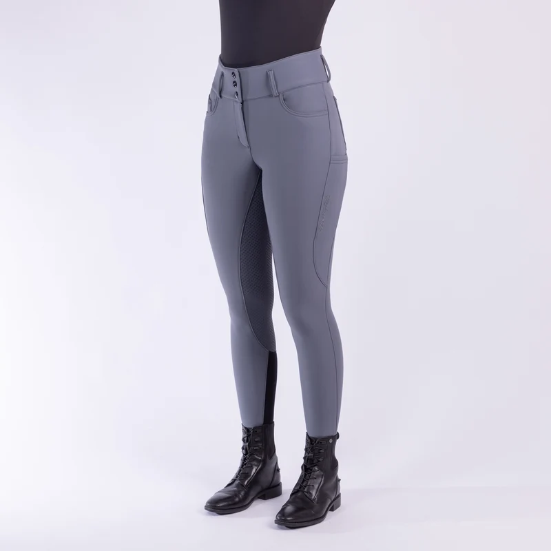 Pantaloni da equitazione Euro-Star ESAmare FullGrip Grigio
