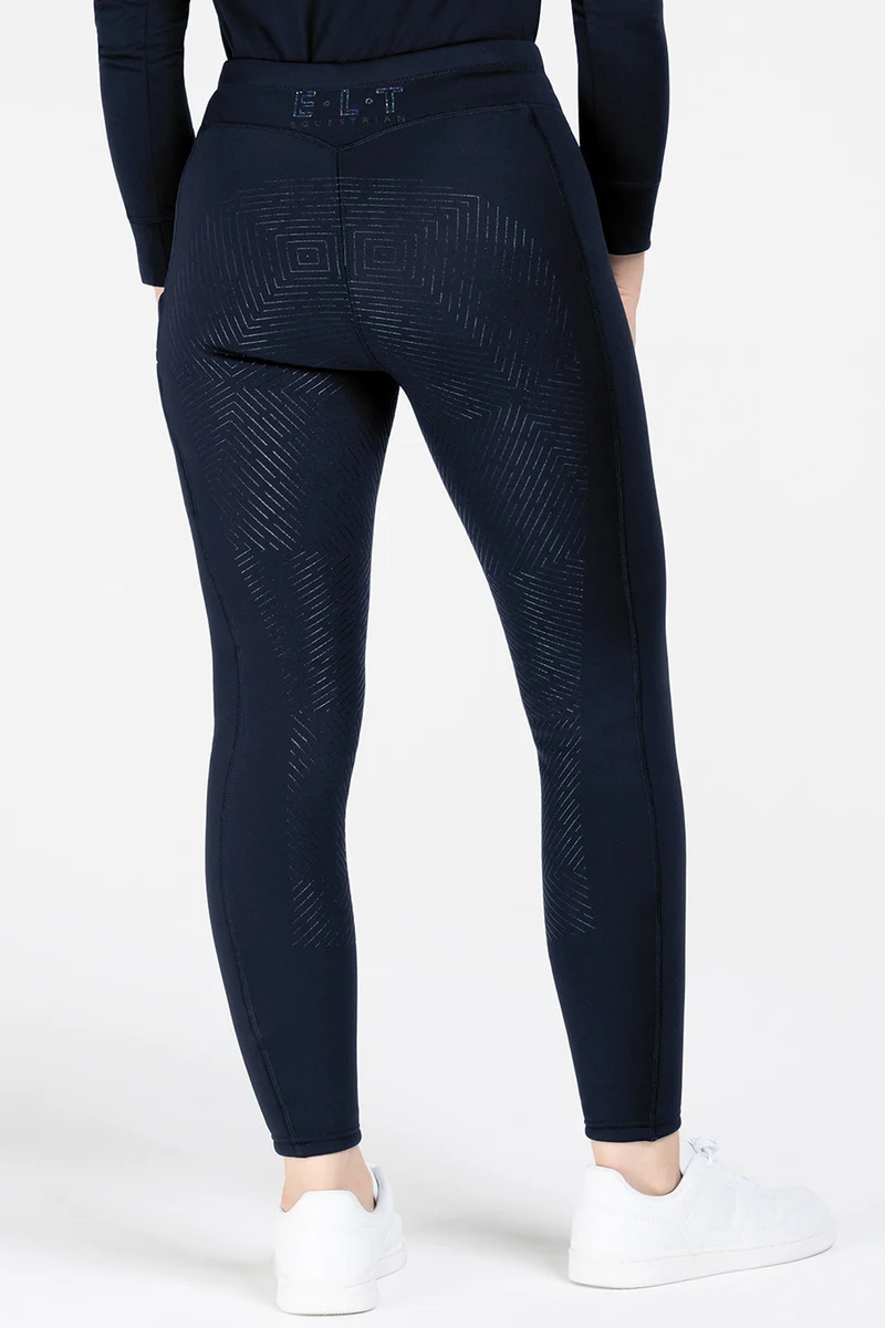 Rica Thermo Rijleggings voor Dames met Teddy Deepblue 48