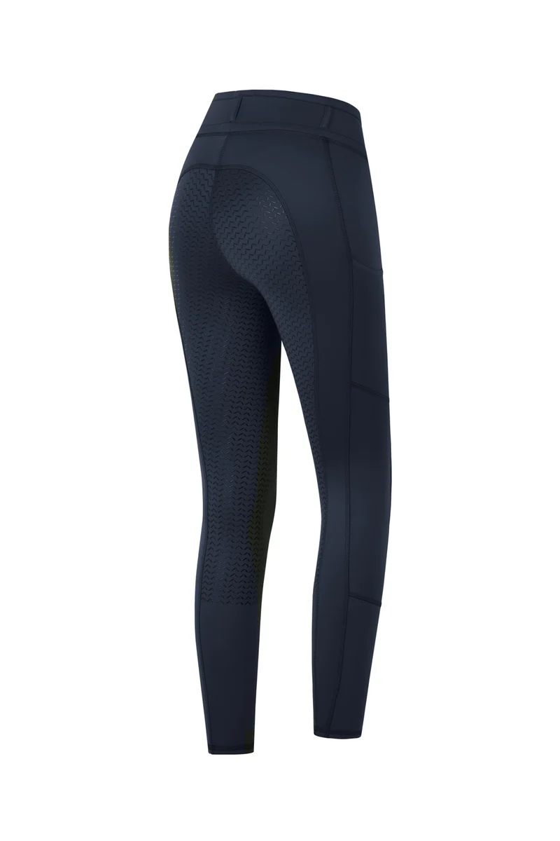 Ella Thermo Rijleggings voor Kinderen met Volledige Grip Night Blue 10 jaar