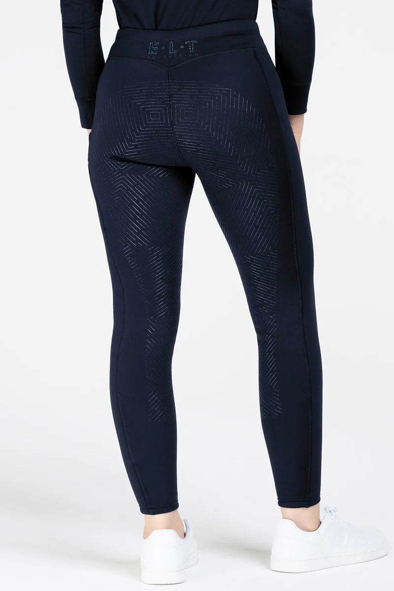 Rica Thermo Rijleggings voor Kinderen met Teddy Deepblue 116