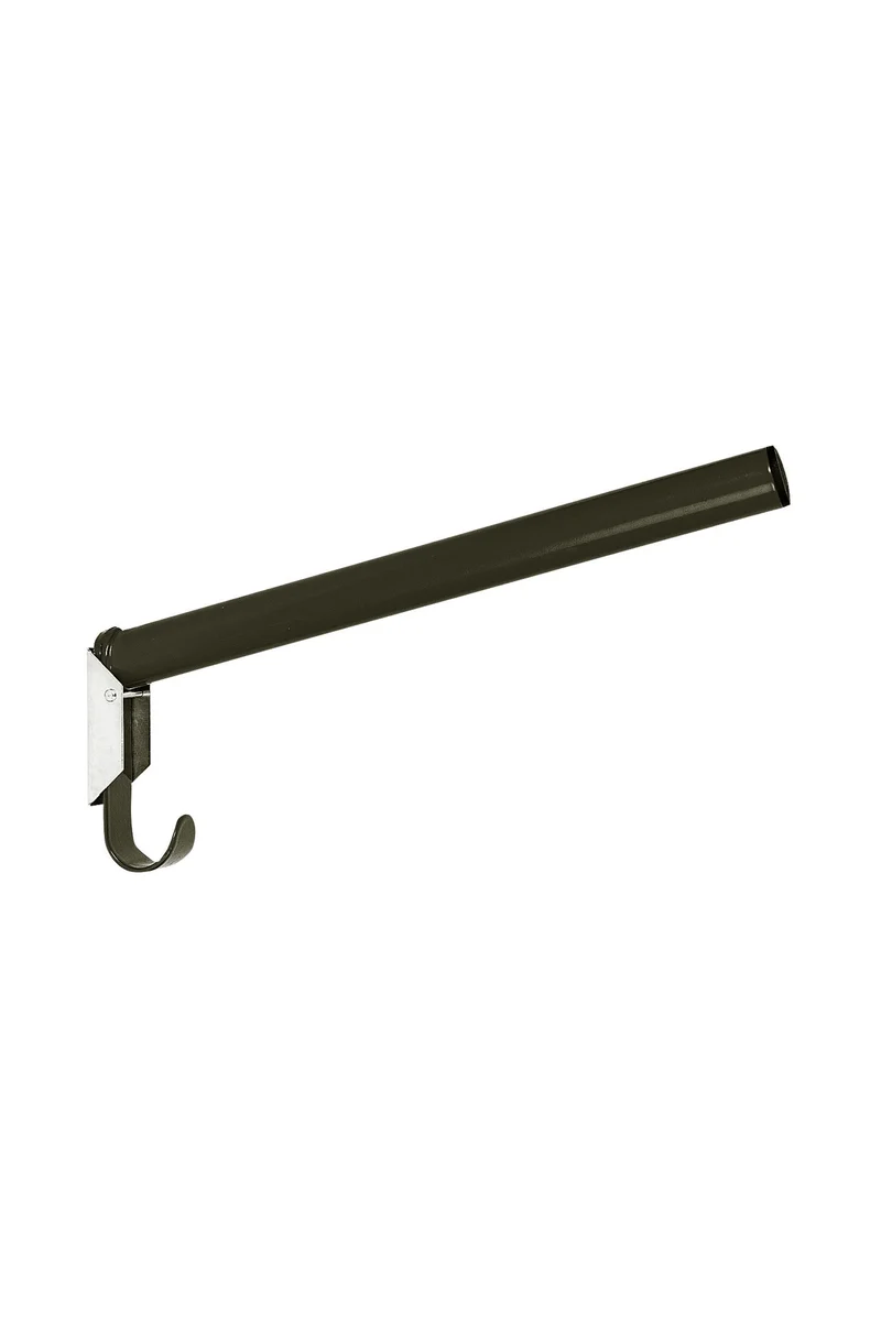 zadelrek met geïntegreerde hoofdstelhouder Black One Size