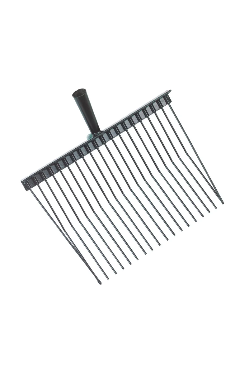 mestvork van metaal, 20 tanden black One Size