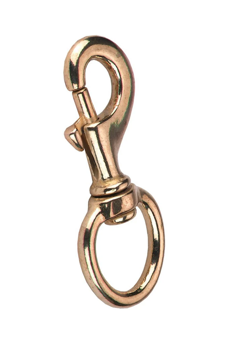 musketonhaak messing (1 st.) Brass One Size