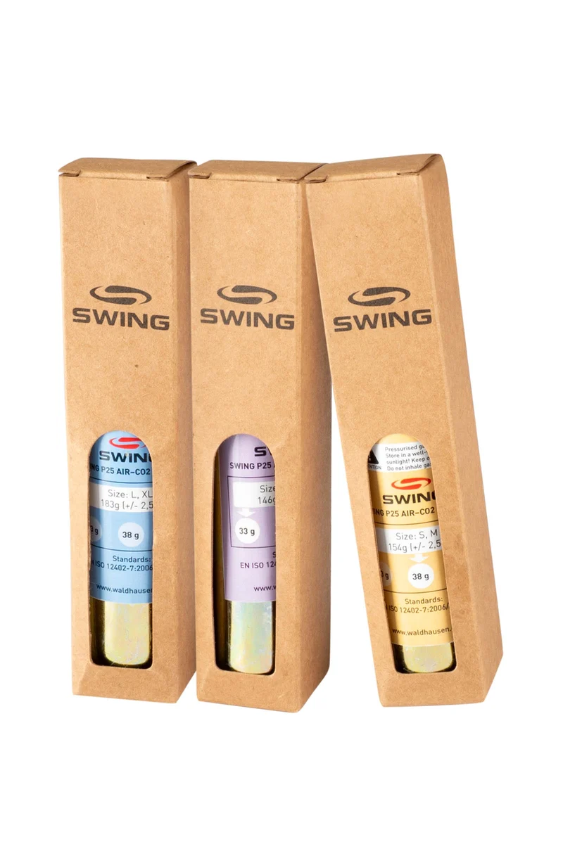 Cartridge CO2 for P25 AIR, L, XL, 45g No Color One Size