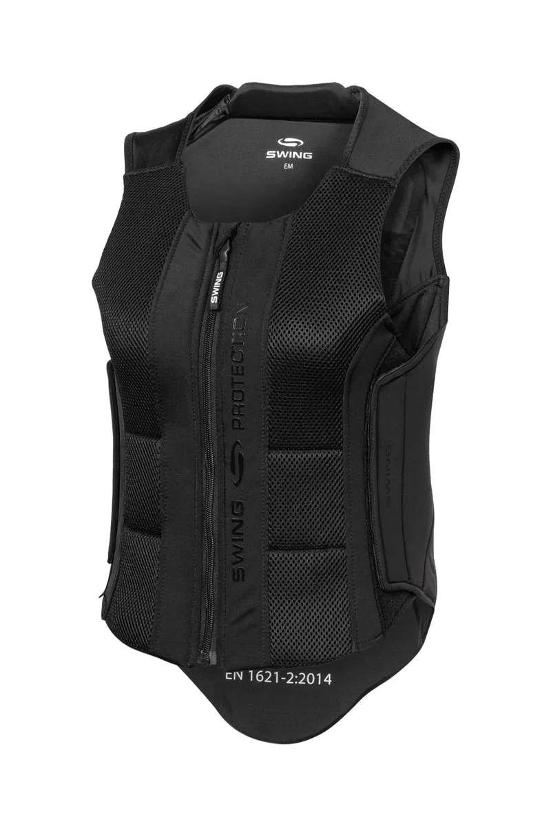 P24 Pro Rugbeschermer voor kinderen Black Junior XS