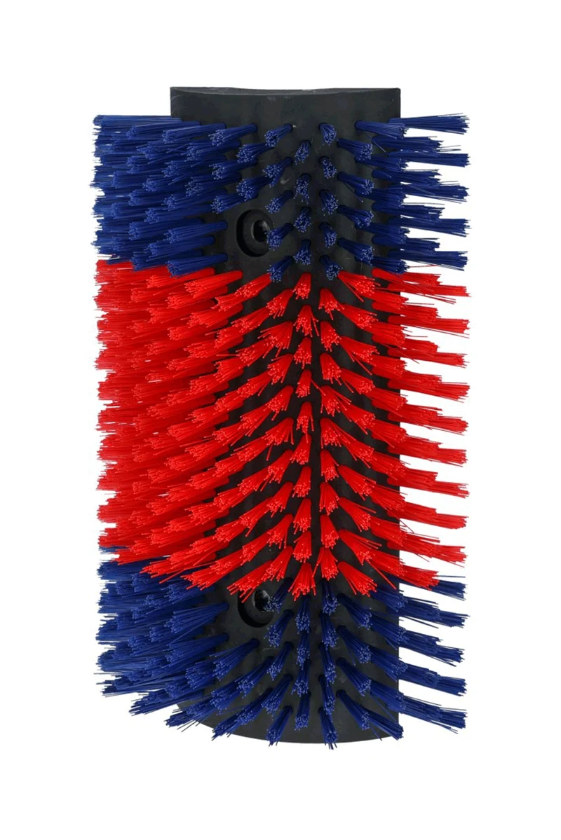 XL krabborstel, rond Red/Blue One Size