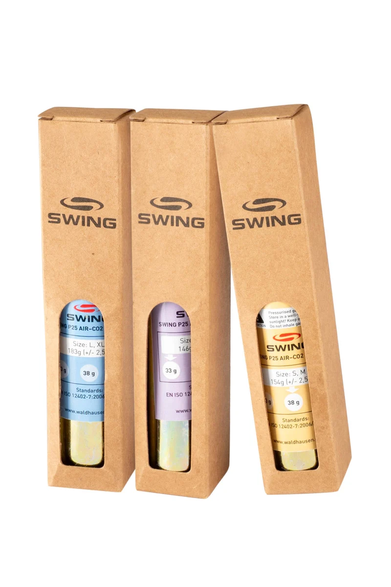 Cartridge CO2 for P25 AIR, S, M, 38g No Color One Size