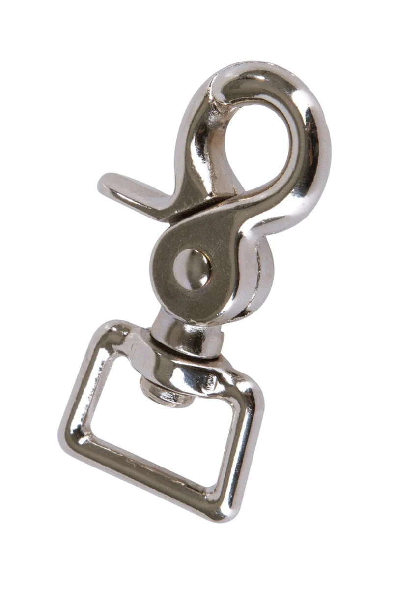 teugelclips, gegalvaniseerd (2 stuks) Silver One Size