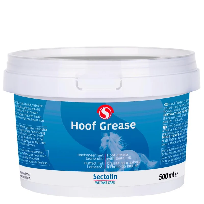 Grasso per zoccoli nero (Hoefsmeer) 500 ml