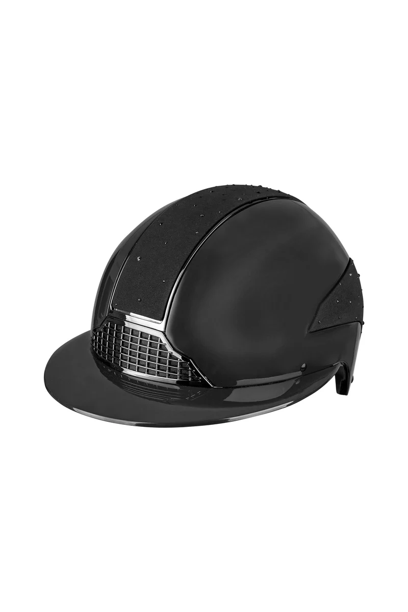 H24 Lady Spark Glossy Rijhelm Black Glitter 55-57
