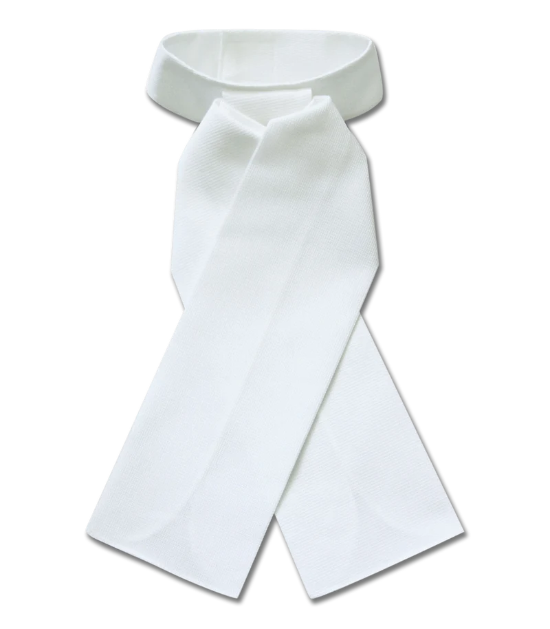 Plastron, bianco