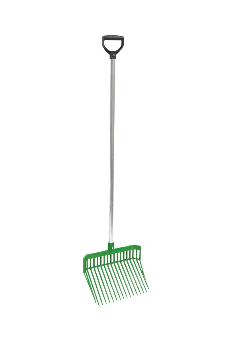 Premium mestvork met aluminium steel Green One Size