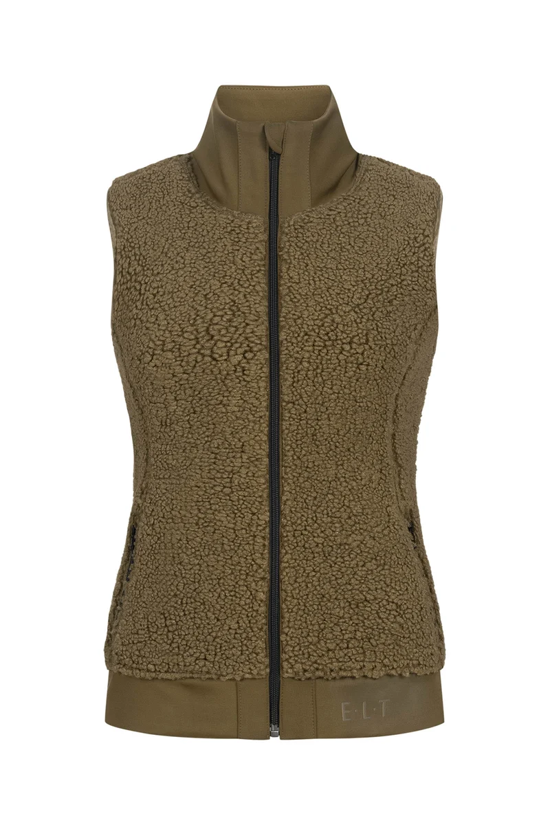 Rotterdam Women´s Fleece Vest Khaki Green XS