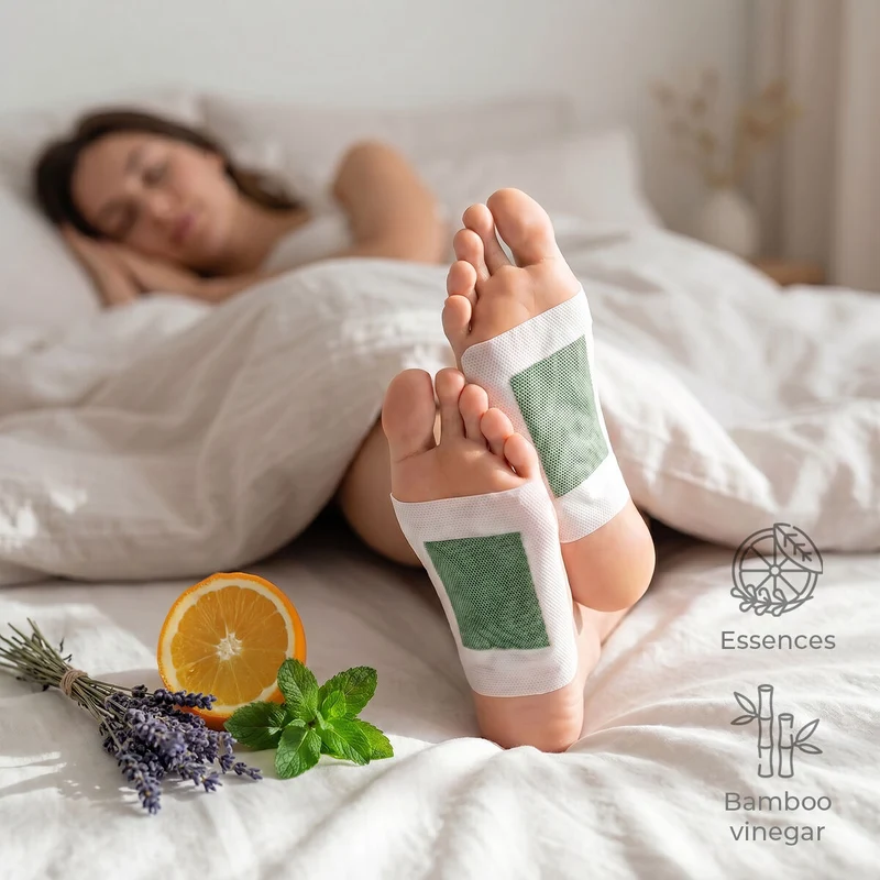 Parches Desintoxicantes para Pies Essences InnovaGoods 30 unidades