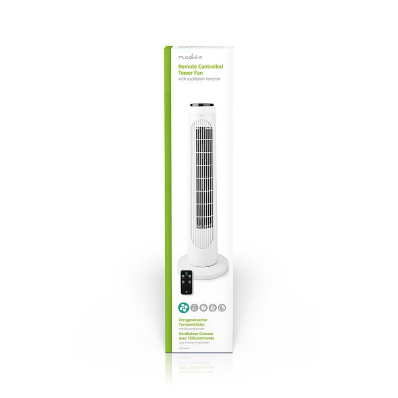 Torenventilator Zwenkfunctie - 50W - Afstandsbediening