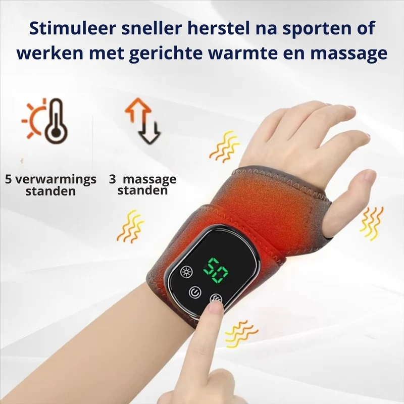 Pols brace - Verwarming en Massage