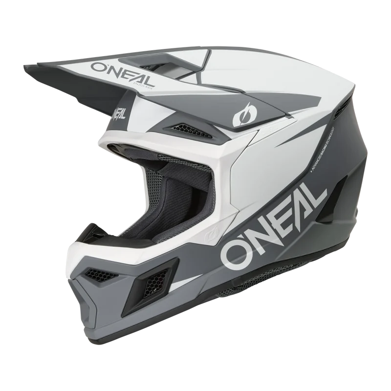 Helmet - O'Neal 3 SRS - Black & White Classic