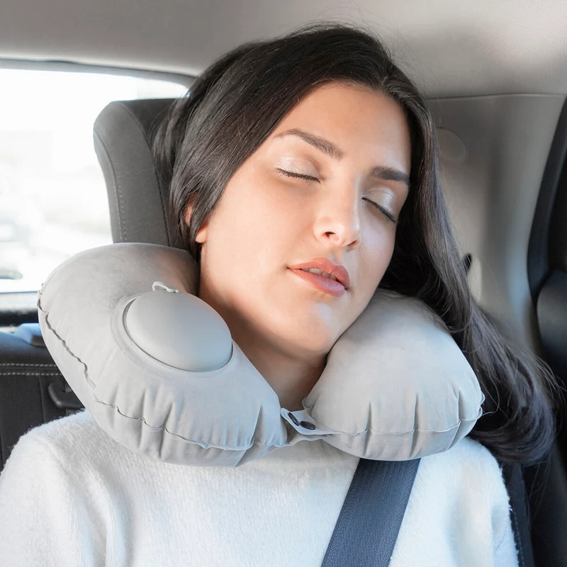 Cojín Cervical Autohinchable InnovaGoods