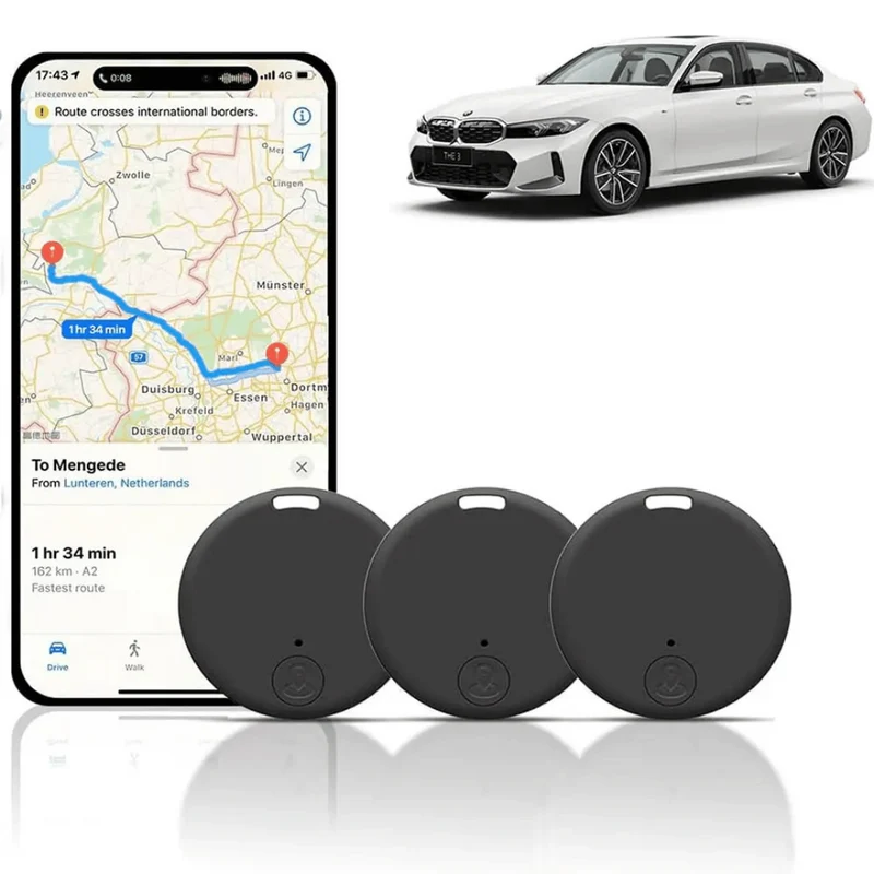 3x Mini GPS Tracker: Vind uw Waardevolle Spullen Moeiteloos Terug