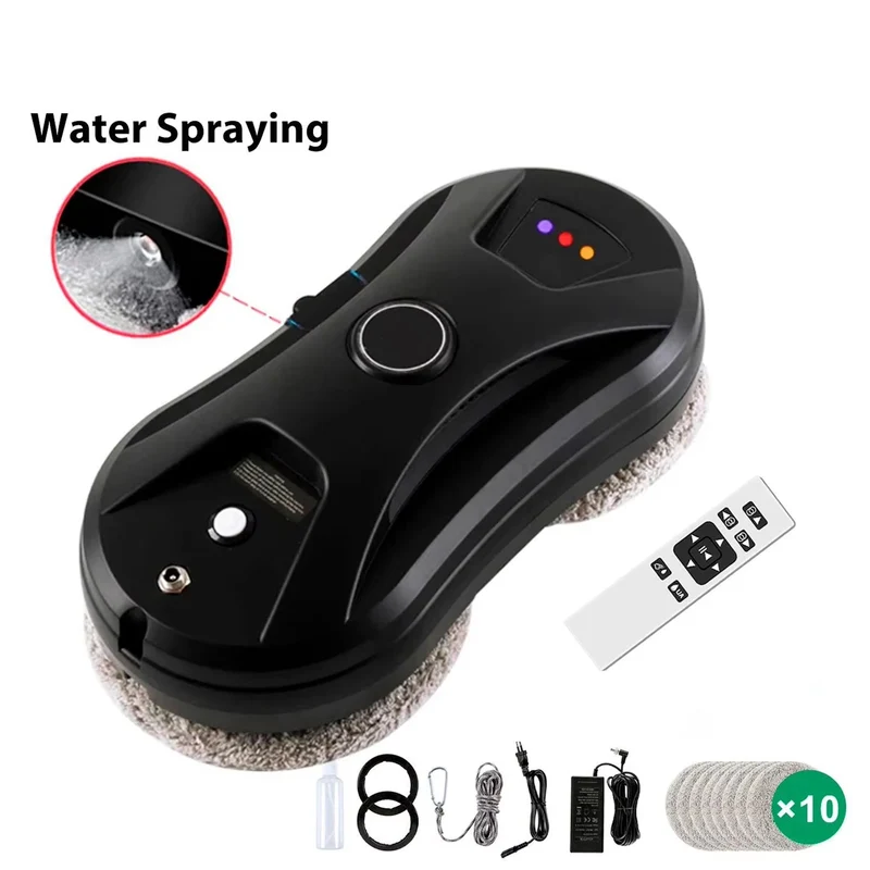 Automatische Ramenreinigingsrobot met AI-besturing en Waterspraytechnologie voor Streeploos Resultaat | Sansoti