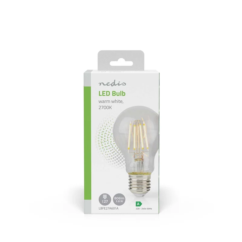 LED-Filamentlamp E27 A60 - 3.8W - 806 lm