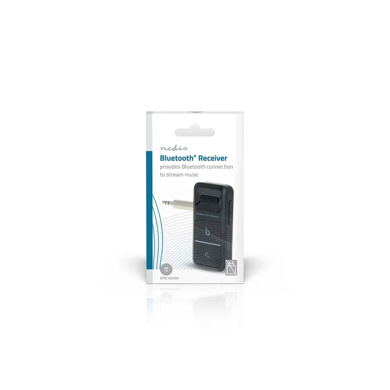 Bluetooth®-Ontvanger Uitgangen audio / video / data: USB-C™ Female / 1x 3.5 mm Audio Out - Automatische uitschakelfunctie - Zwart