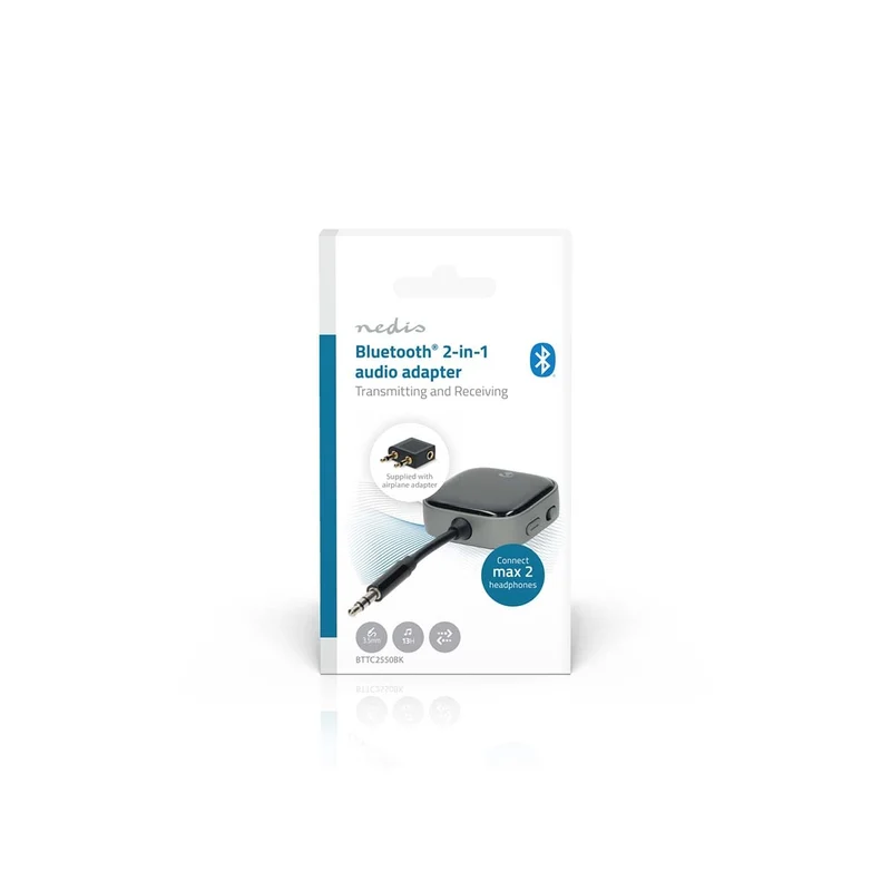 Bluetooth® Zender / Ontvanger Ingangen audio / video / data: 3.5 mm - Uitgangen audio / video / data: 1x 3.5 mm Audio Out - SBC