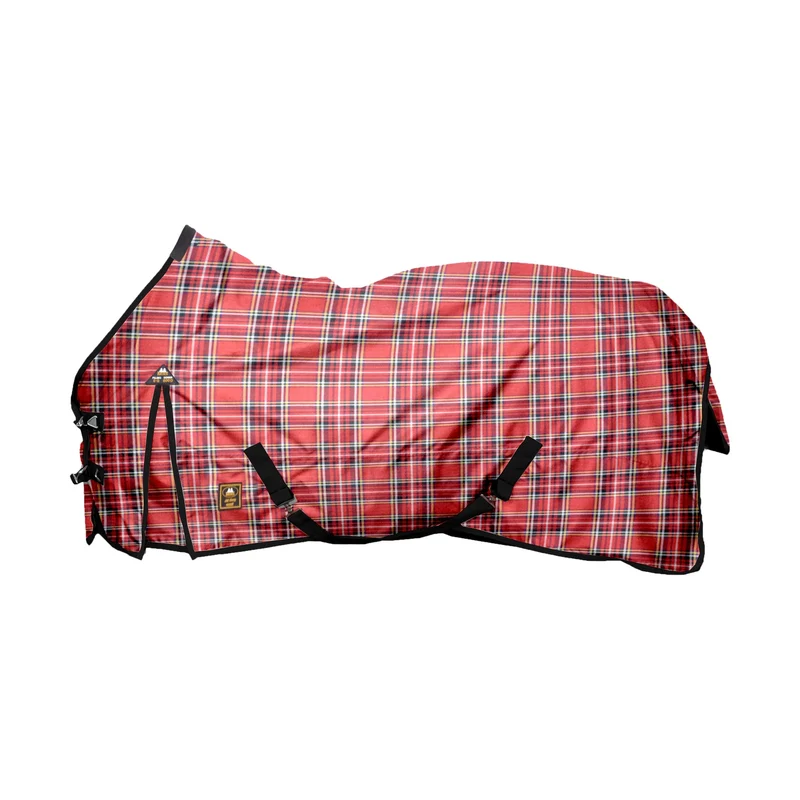 Coperta antipioggia con pile MHS Red Blocks