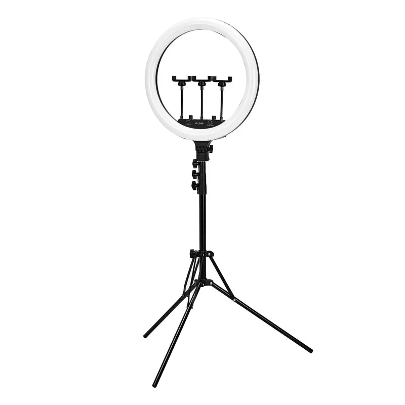 GLOW Ringlamp 18 Inch Met Statief Schaduwloze Belichting 45W