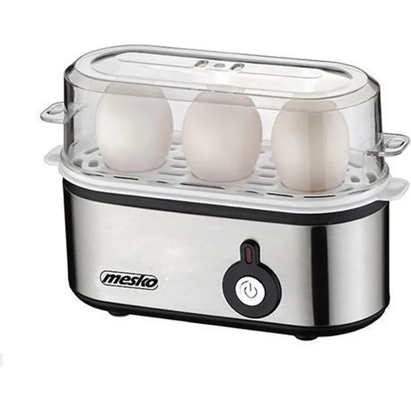 Mesko MS 4485 Eierkoker voor 3 Eieren – Elektrische Eierkoker 350W – Zacht, Medium & Hard – Met Maatbeker